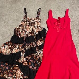 Two dresses from Antrhopolgie
